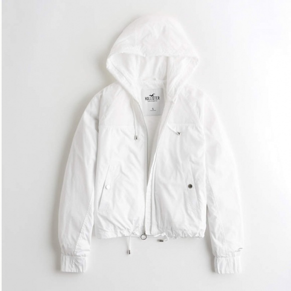 Hollister Jackets & Blazers - Hollister Hooded Full-Zip Fleece Windbreaker